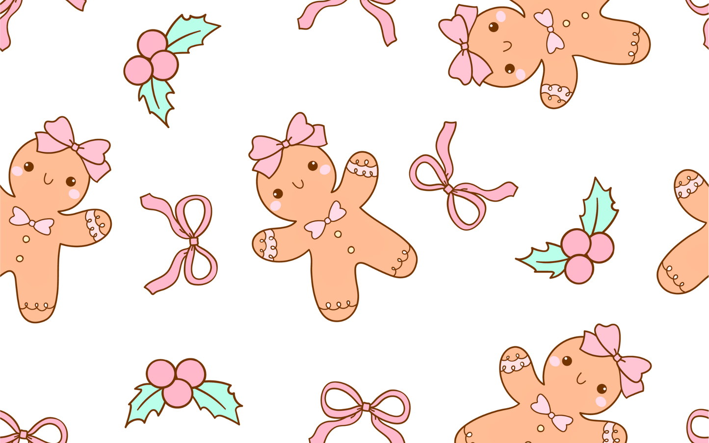 Coquette Christmas Digital Paper – 15 Pastel Holiday Patterns (Instant Download)